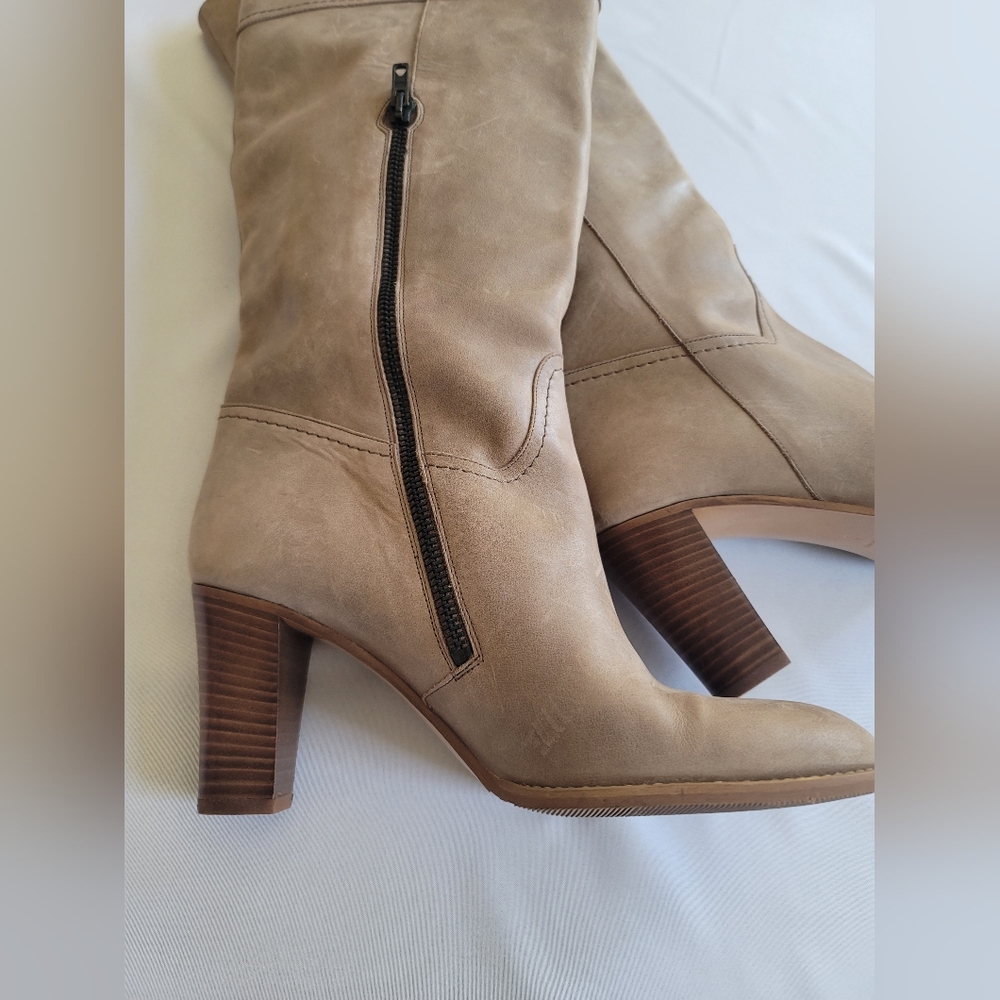 J. Crew leather boots, size 9 - Picture 2 of 7